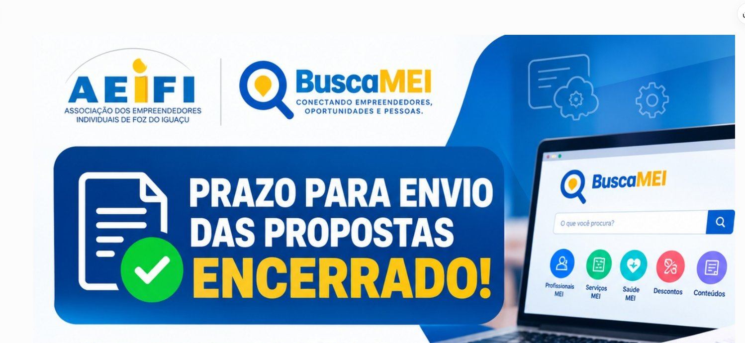 Capa da notícia AEIFI recebe seis propostas para aprimoramento e modernização da Plataforma BuscaMEI